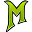 The letter M